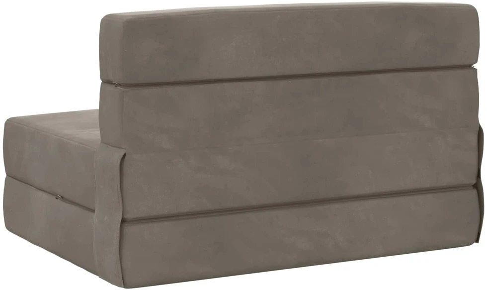 Sofa Sulankstomas Sofos Lova Šviesiai pilka 70 x 72 x 60 cm Audinys