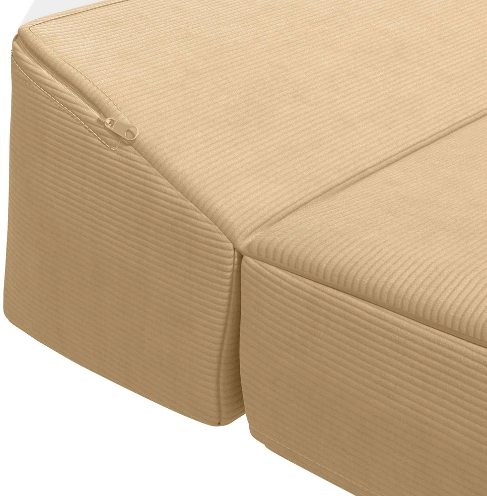 Sofa Sulankstomas Sofos Lova Šviesiai žalia pilka 200 x 70 x 10 cm