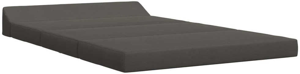 Sofa Sulankstomas Sofos Lova Tamsiai pilka 120 x 60 x 49 cm Audinys