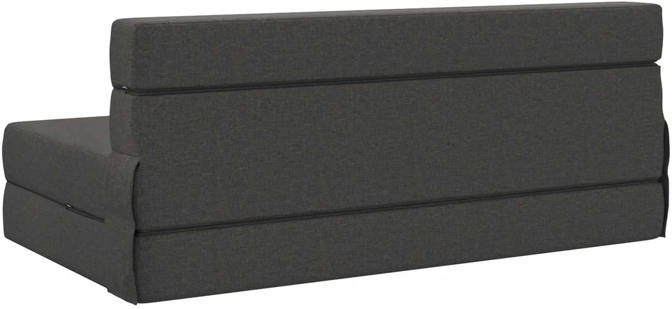 Sofa Sulankstomas Sofos Lova Tamsiai pilka 152 x 86,5 x 60 cm
