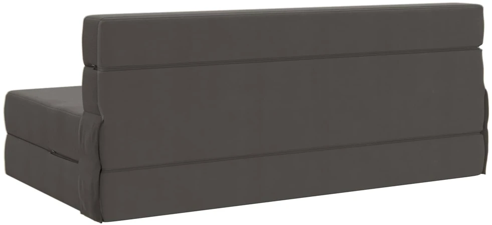 Sofa Sulankstomas Sofos Lova Tamsiai pilka 152 x 86,5 x 60 cm