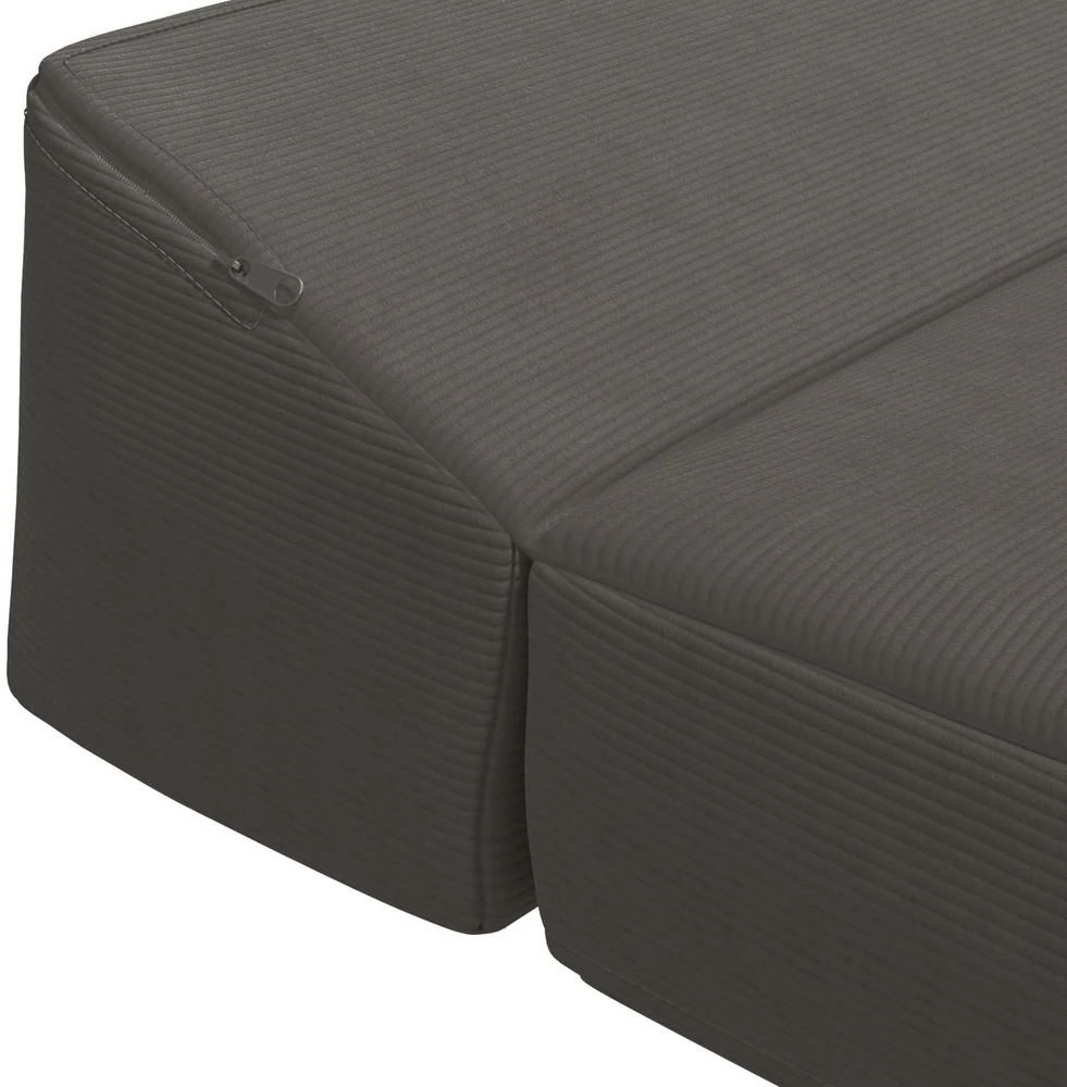Sofa Sulankstomas Sofos Lova Tamsiai pilka 200 x 70 x 10 cm