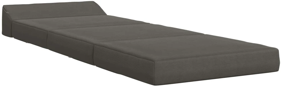 Sofa Sulankstomas Sofos Lova Tamsiai pilka 200 x 70 x 10 cm