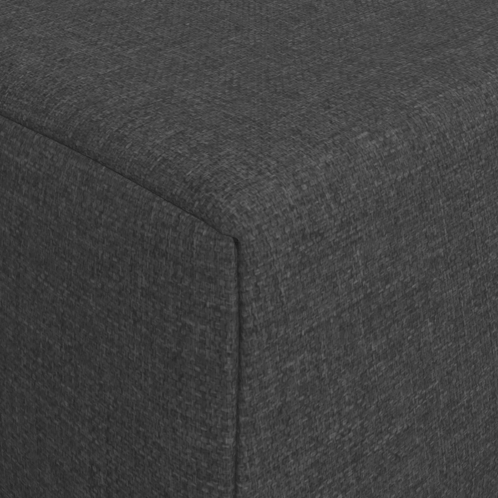 Sofa Sulankstomas Sofos Lova Tamsiai pilka 200 x 70 x 10 cm Audinys