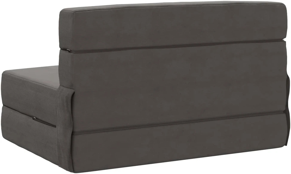 Sulankstomas Sofos Lova Tamsiai pilka 70 x 80 x 60 cm Audinys