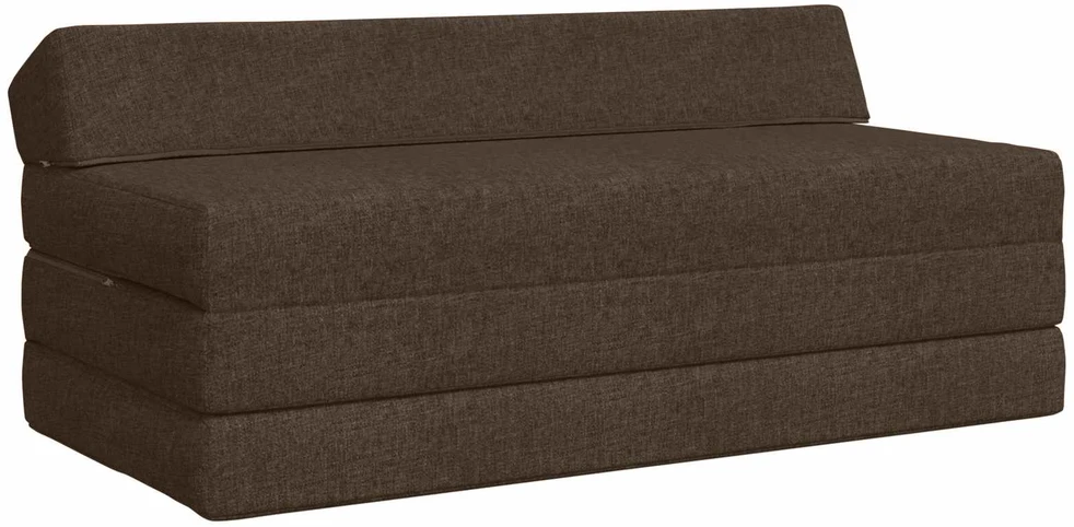 Sofa Sulankstomas Sofos Lova Taupe 120 x 60 x 49 cm Audinys
