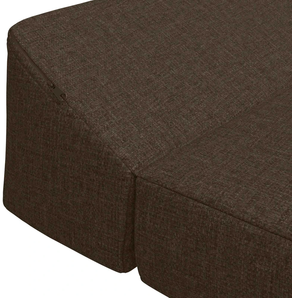 Sofa Sulankstomas Sofos Lova Taupe 120 x 60 x 49 cm Audinys