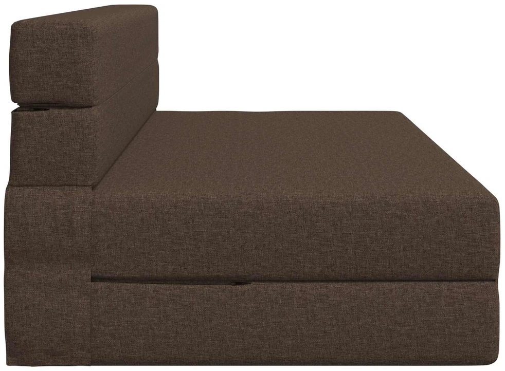 Sulankstomas Sofos Lova Taupe 152 x 86,5 x 60 cm Audinys