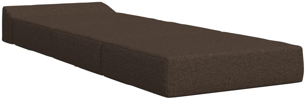 Sulankstomas Sofos Lova Taupe 200 x 70 x 15 cm Audinys