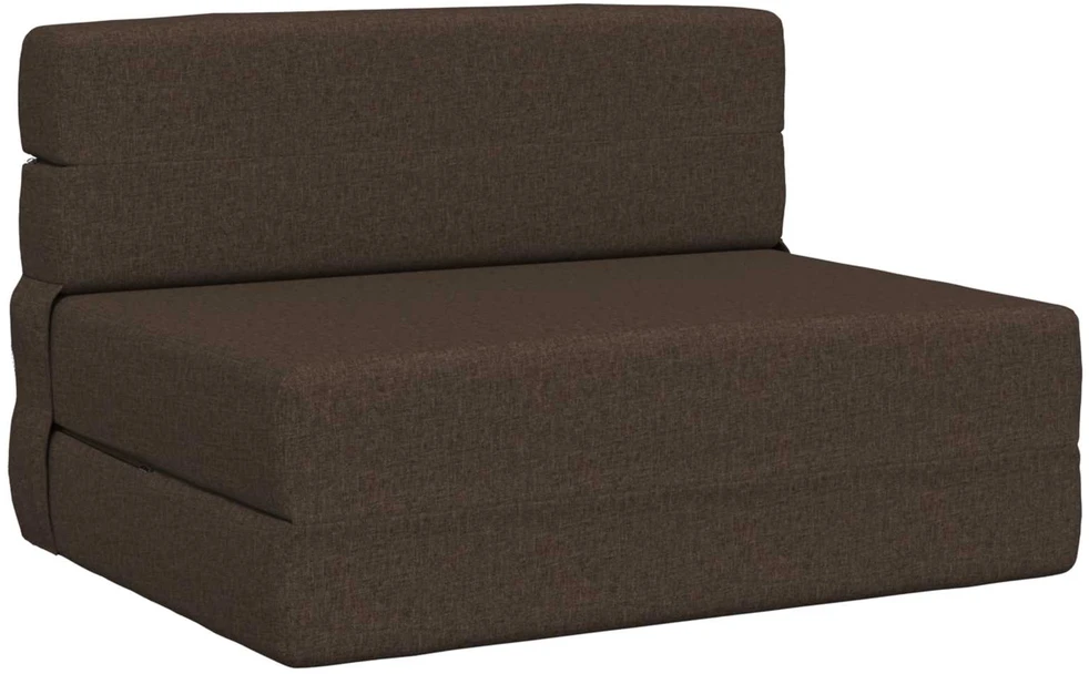 Sofa Sulankstomas Sofos Lova Taupe 70 x 72 x 60 cm Audinys