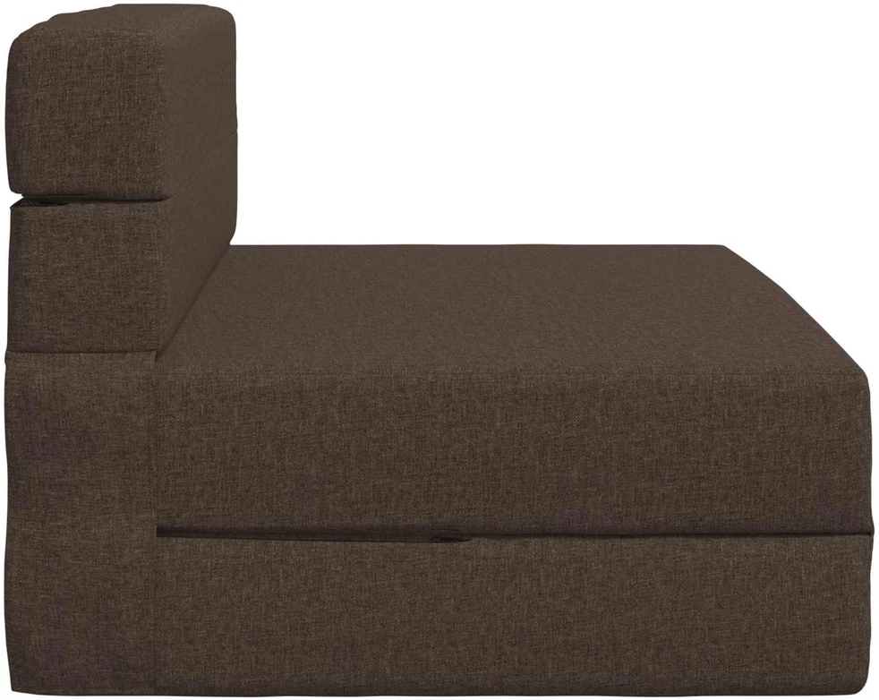 Sofa Sulankstomas Sofos Lova Taupe 70 x 72 x 60 cm Audinys