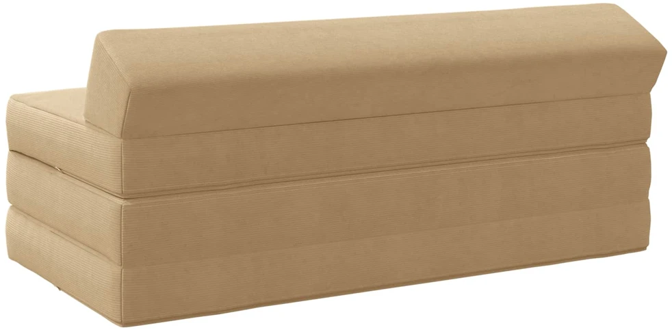 Sofa Sulankstomas Sofos Lova Žalias pilkas 120 x 60 x 49 cm Audinys