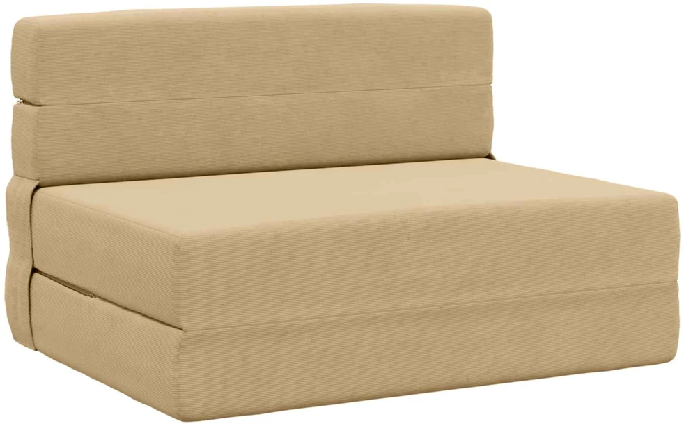 Sofa Sulankstomas Sofos Lova Žalias pilkas 70 x 72 x 60 cm Audinys