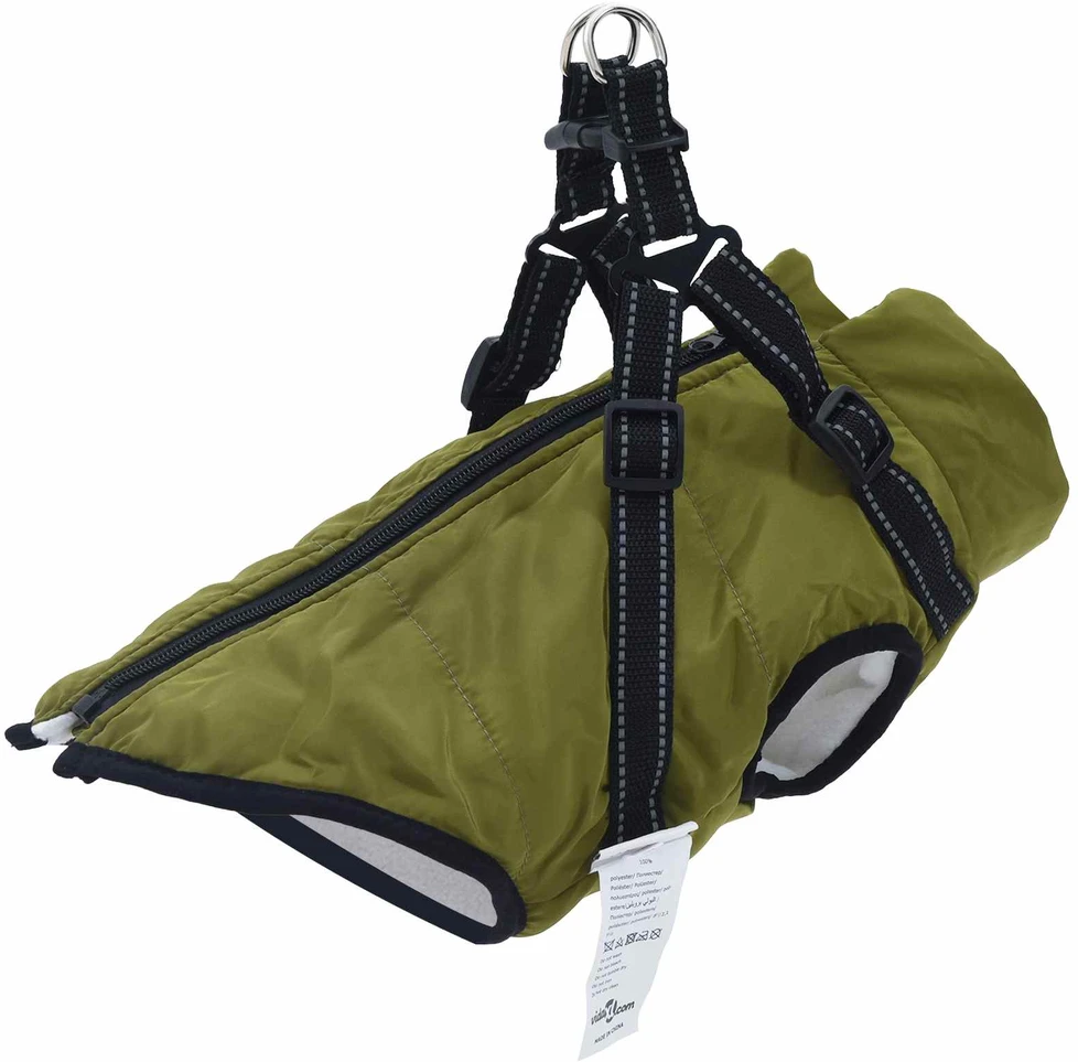 Šuns Kailinis Armijos Žalia L28 Fleece ir poliesteris