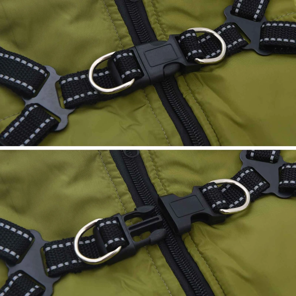 Šuns Kailinis Armijos Žalia L36 Fleece ir poliesteris