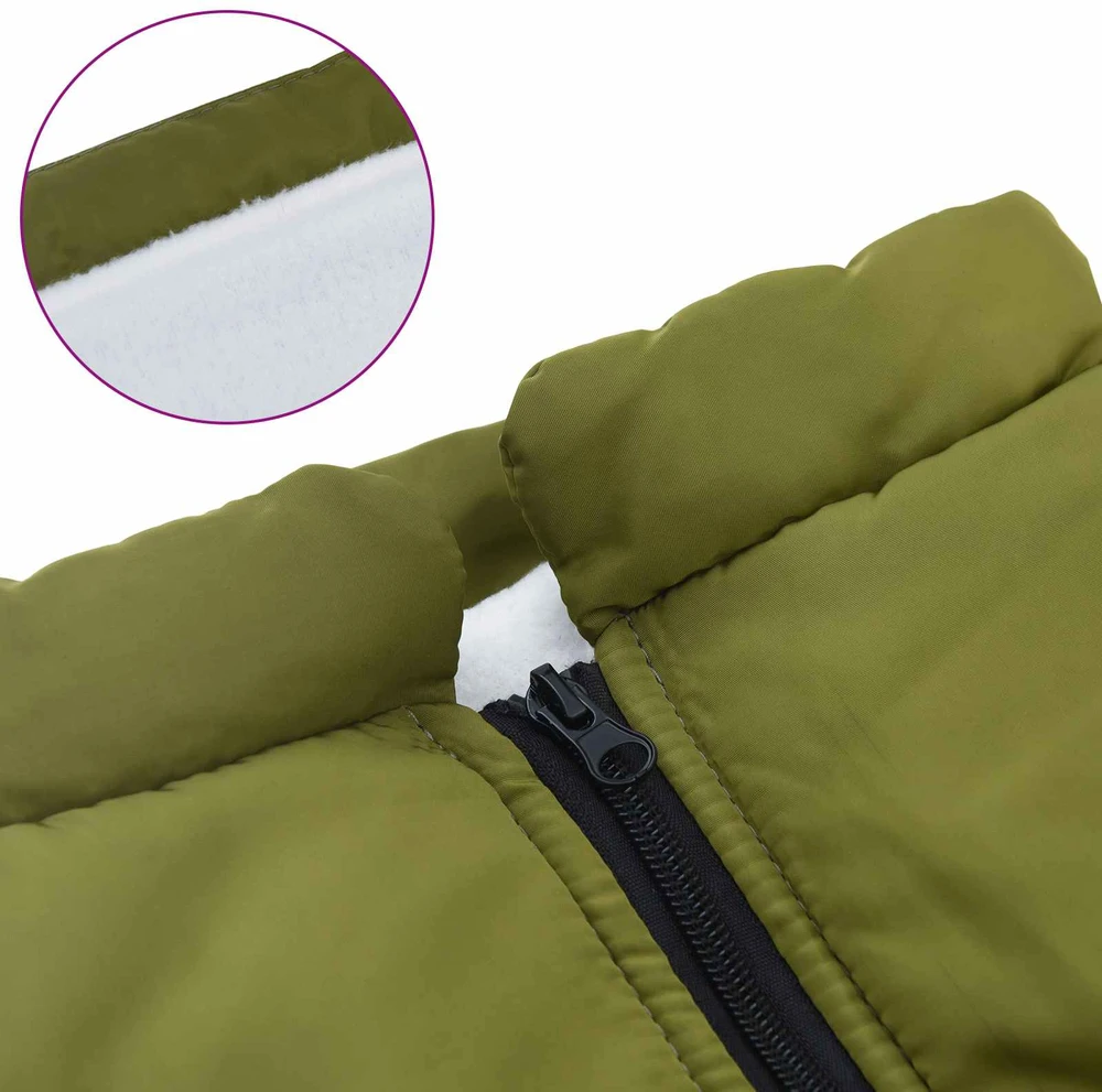 Šuns Kailinis Armijos Žalia L44 Fleece ir poliesteris