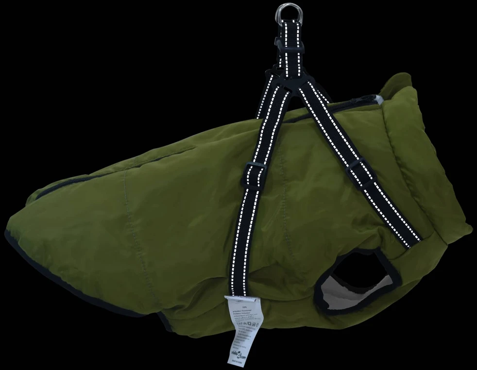 Šuns Kailinis Armijos Žalia L48 Fleece ir poliesteris