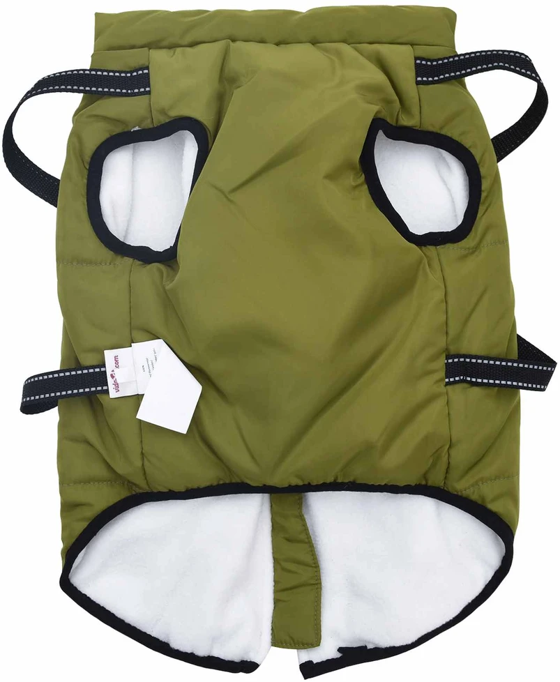 Šuns Kailinis Armijos Žalia L48 Fleece ir poliesteris