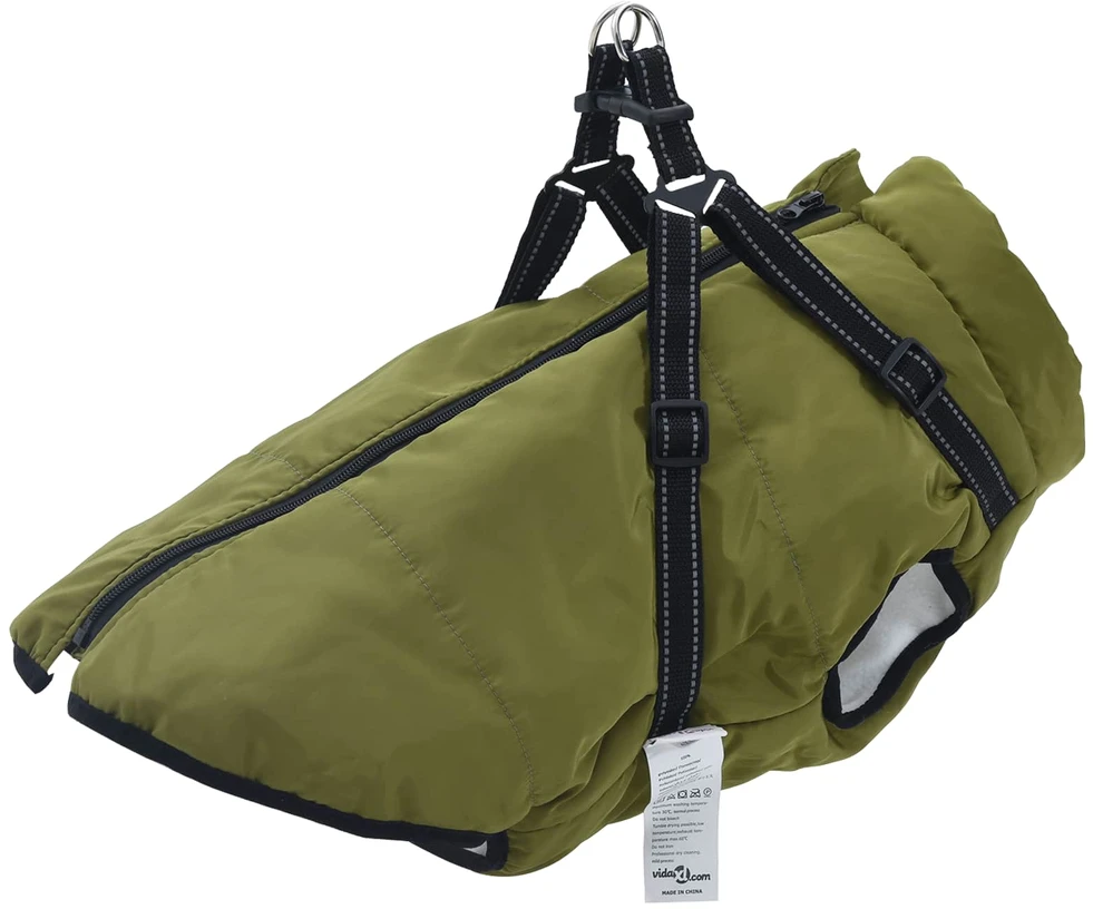 Šuns Kailinis Armijos Žalia L48 Fleece ir poliesteris