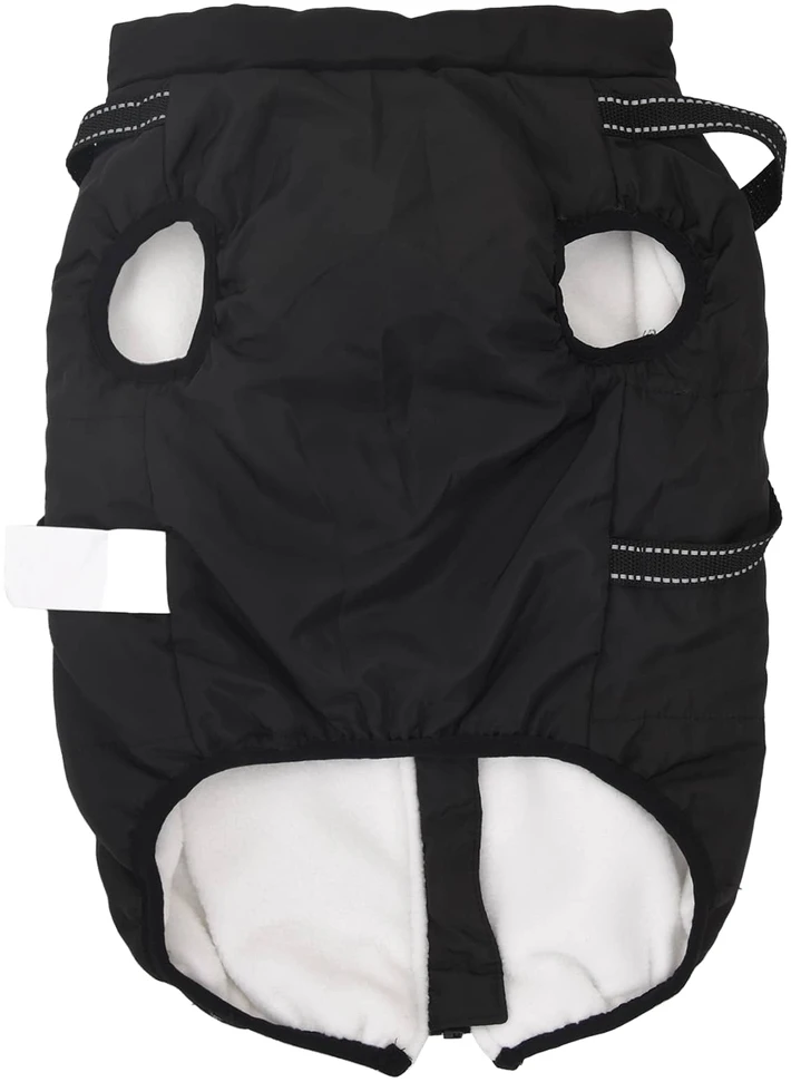 Šuns Kailinis Juoda L44 Fleece ir poliesteris