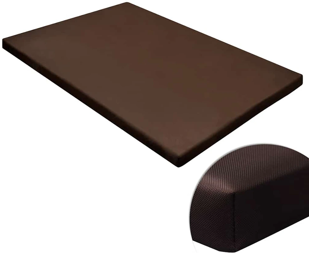 170240 Dog Mat Flat Square Brown M