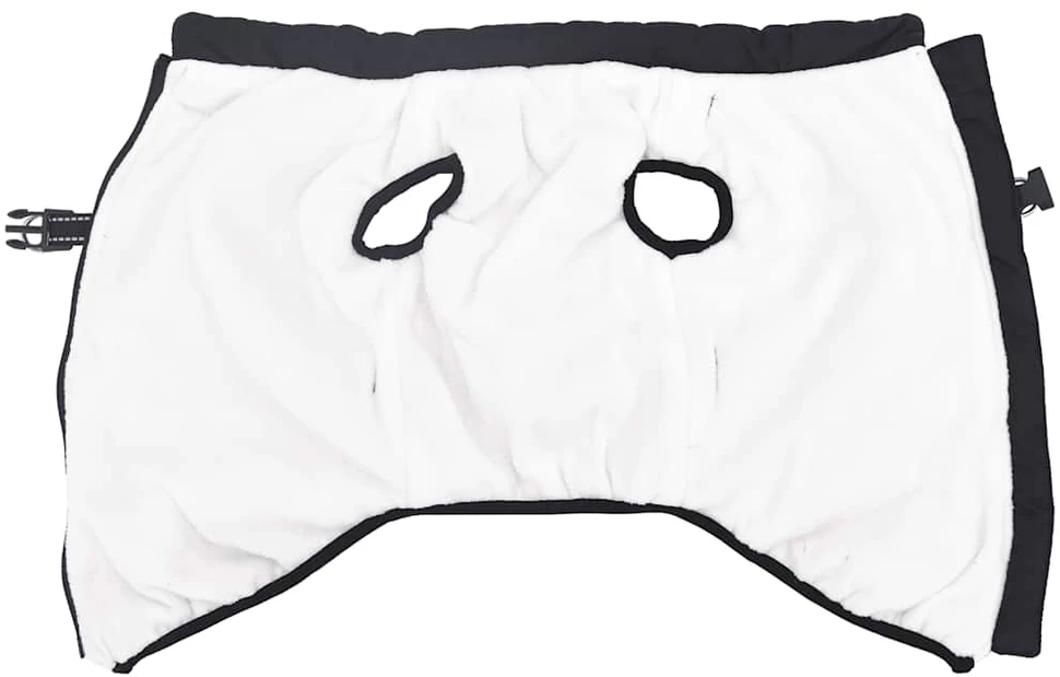 Šunų kailis su diržais, atsparus vandeniui, mėlynas, 5XL