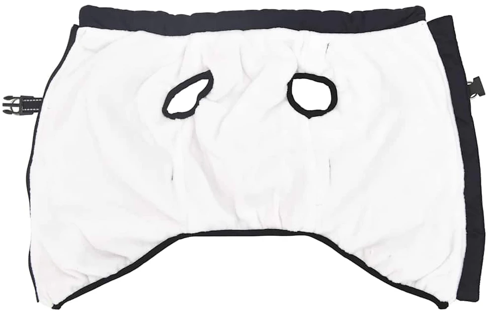 Šunų kailis su diržais, atsparus vandeniui, mėlynas, 6XL