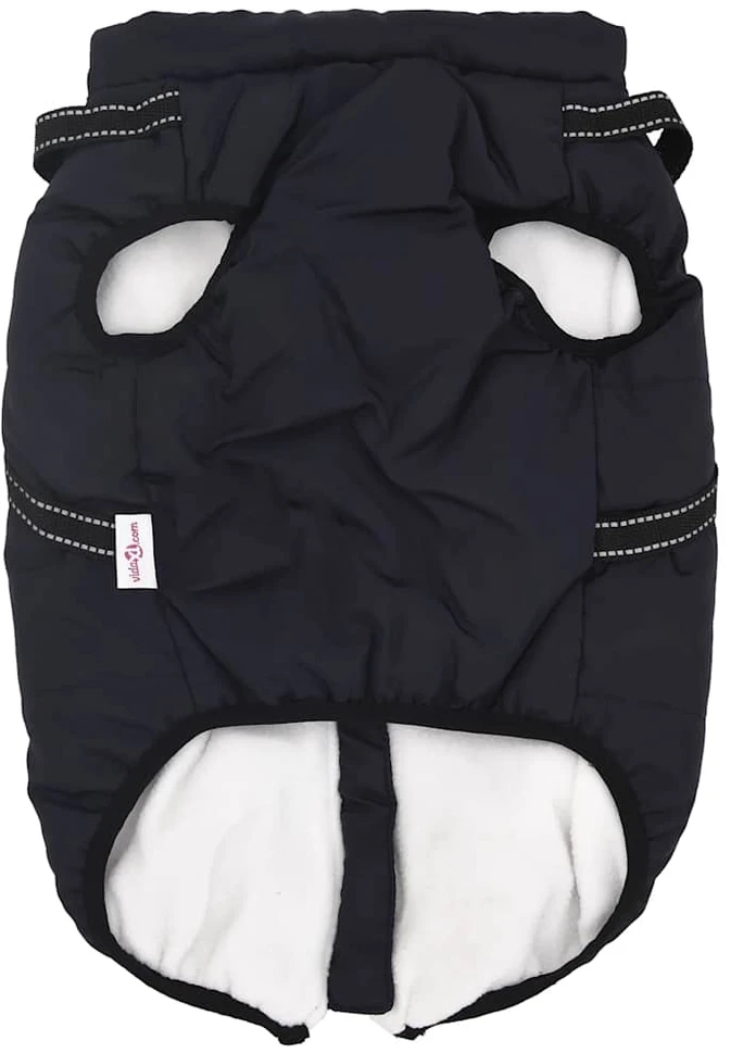 Šunų kailis su diržais, atsparus vandeniui, mėlynas, 6XL