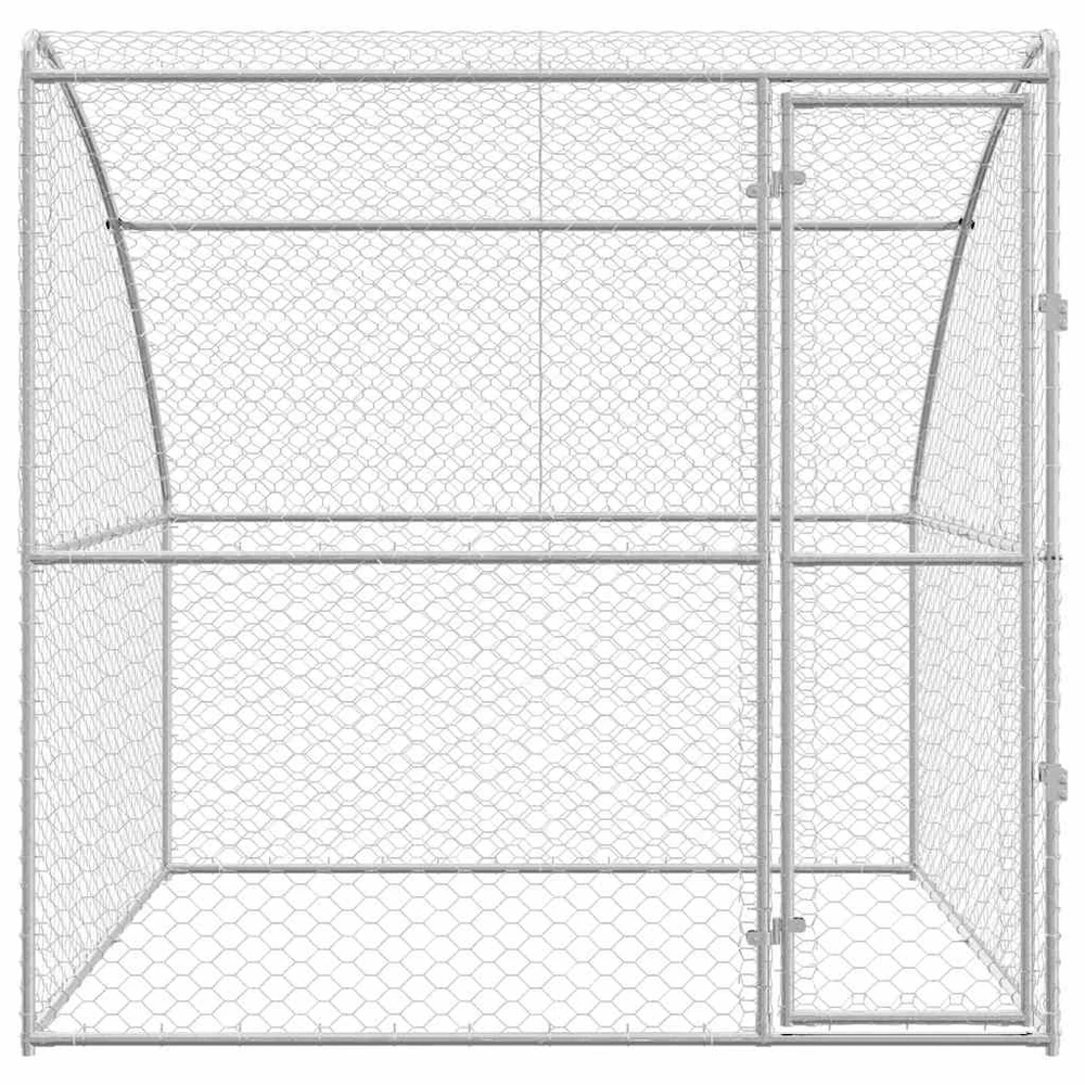 Šunų narvas Sidabrinė 2 x 2 x 2 m Galvanizuotas plienas