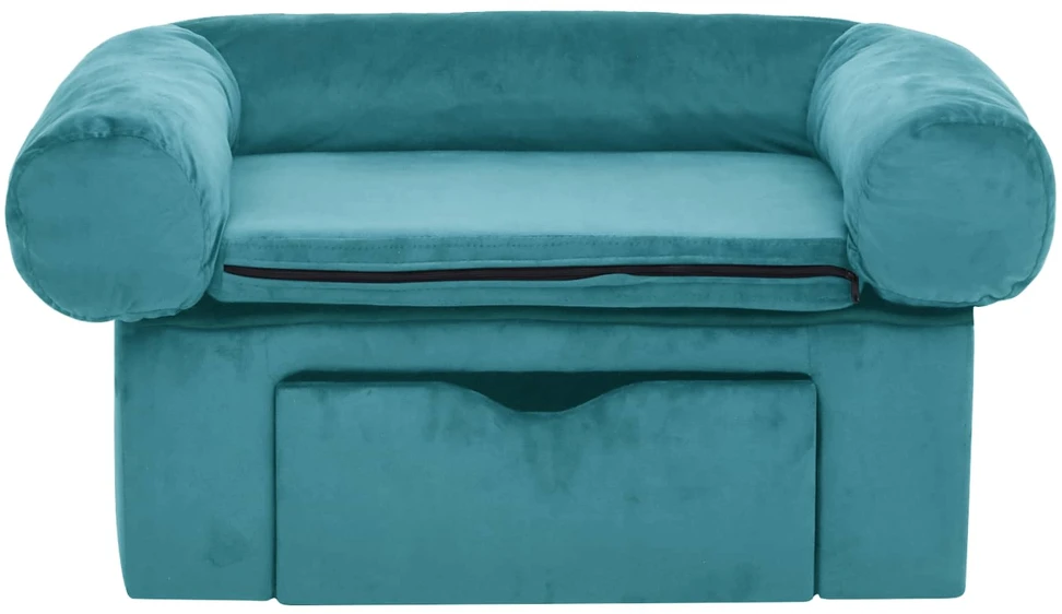 Šuo sofa su saugykla Turkio 75 x 50 x 38cm Pliušas