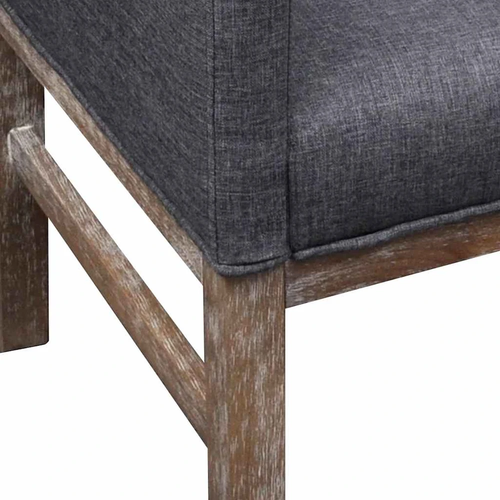 Sofa Suol. su pagalv., audinys, brazil. kaučiukmedis, tams. pilk.
