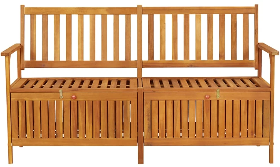Suoliukas-daiktadėžė, 148cm, akacijos medienos masyvas