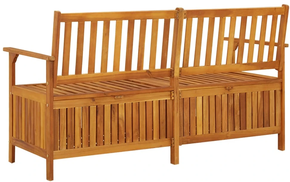 Suoliukas-daiktadėžė, 148cm, akacijos medienos masyvas