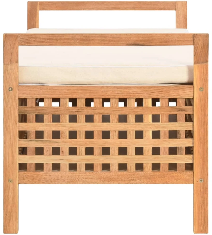 Suoliukas-daiktadėžė, 93x49x49cm, riešutmedžio med. masyvas
