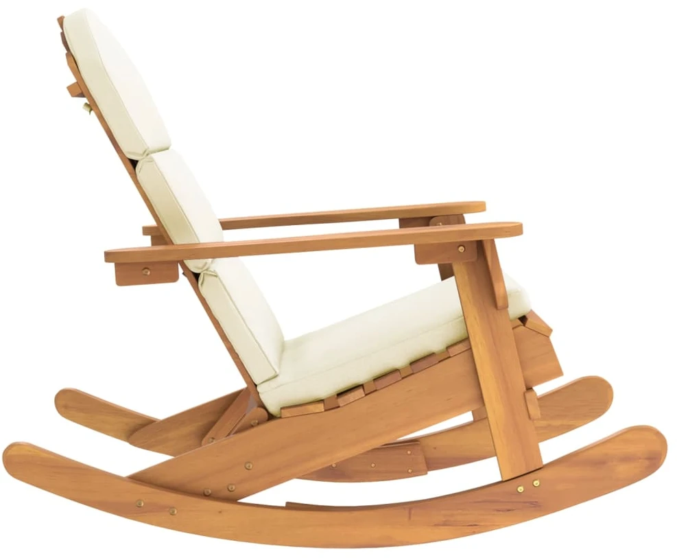 Supama adirondack kėdė su pagalvėlėmis, akacijos masyvas