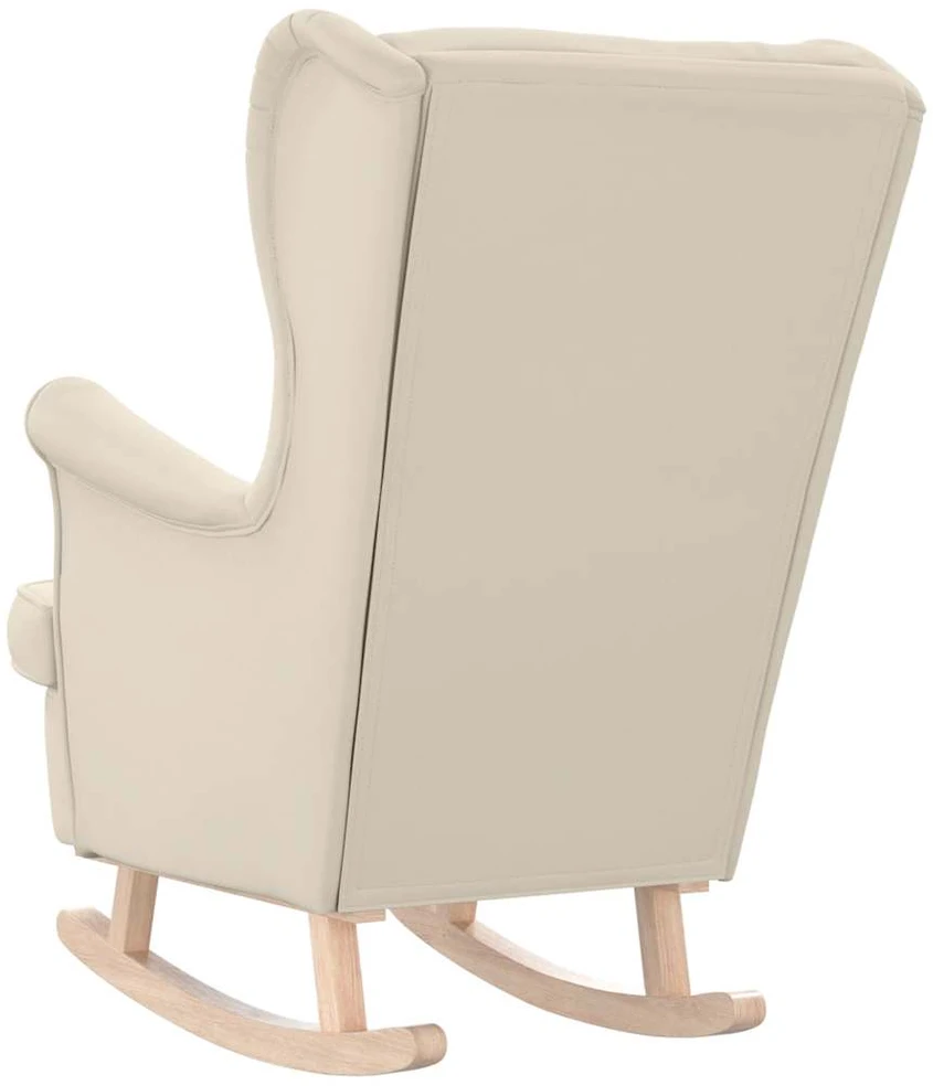 Supama kėdė Balta 74x90x102 cm Lininė