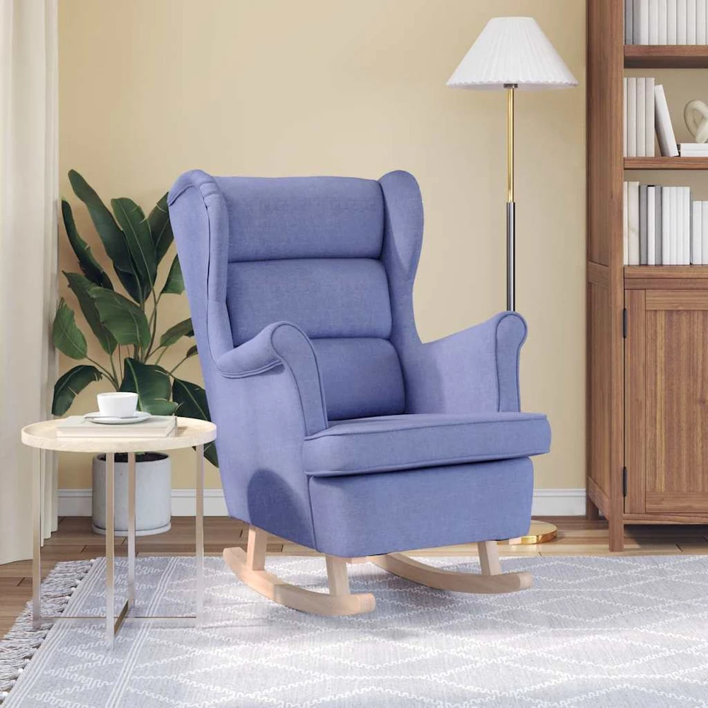 Fotelis Supama kėdė Jeans Mėlyna 74x90x102 cm Audinys
