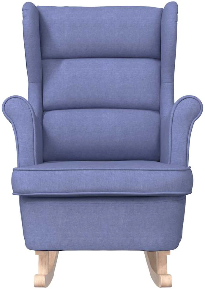 Fotelis Supama kėdė Jeans Mėlyna 74x90x102 cm Audinys