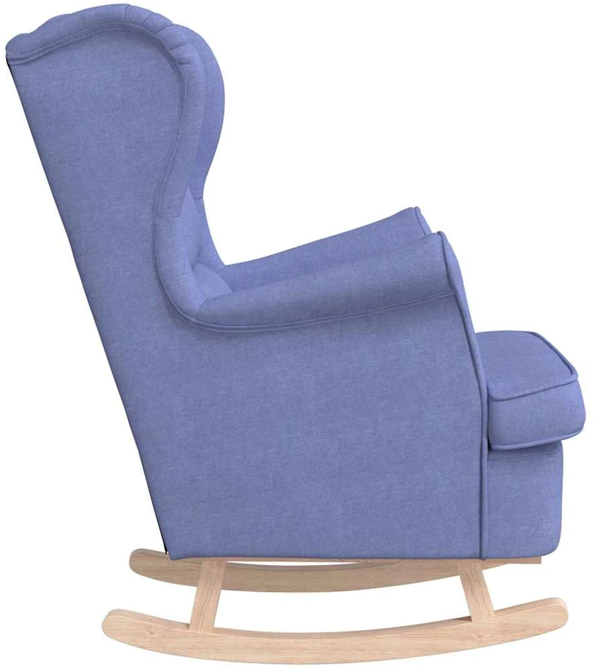 Fotelis Supama kėdė Jeans Mėlyna 74x90x102 cm Audinys