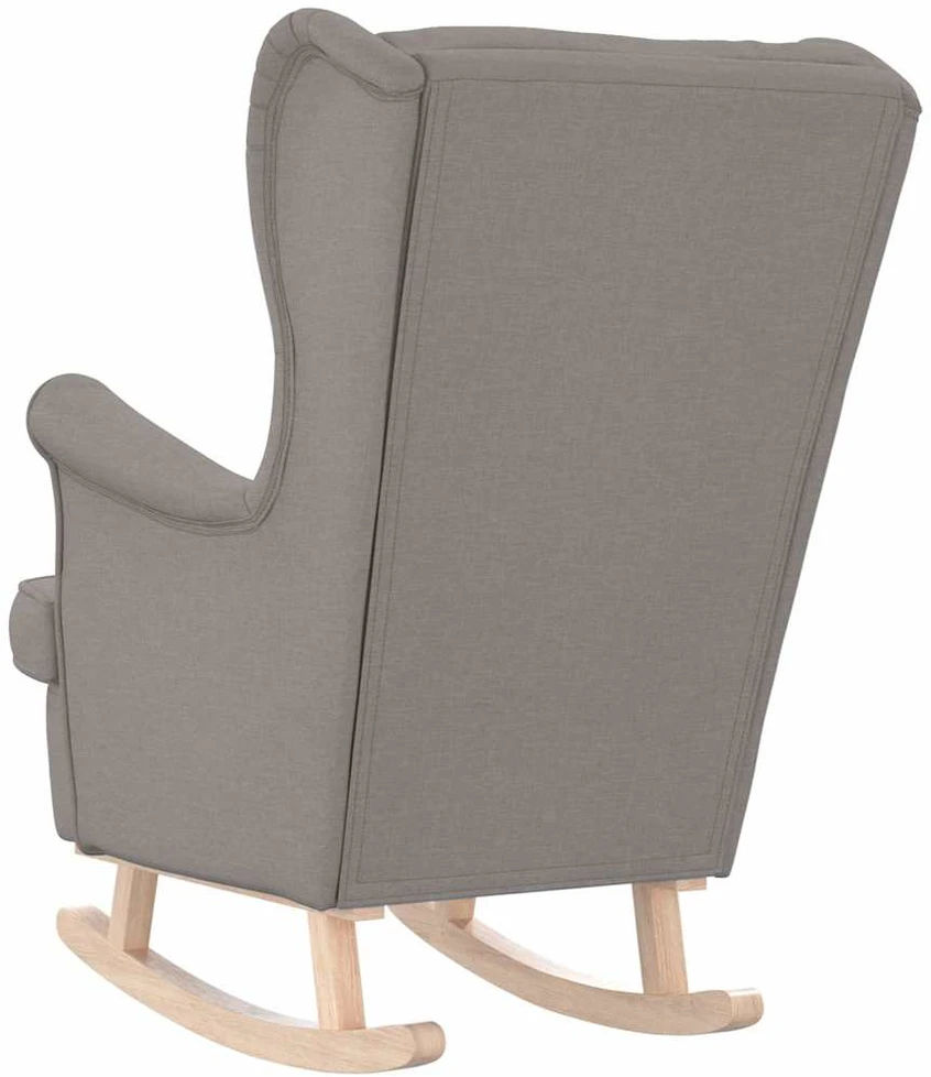 Fotelis Supama kėdė Taupe 74x90x102 cm Audinys