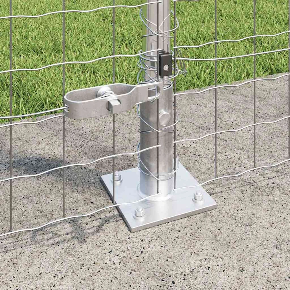 Eurų tvora su betono baze 10 x 1,4 m Galvanizuotas plienas