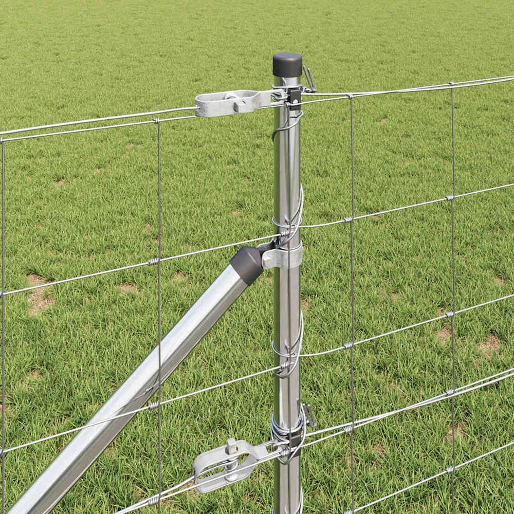 Suvirintas vielinis tvoras su smailiais galais 25 x 0,8 m