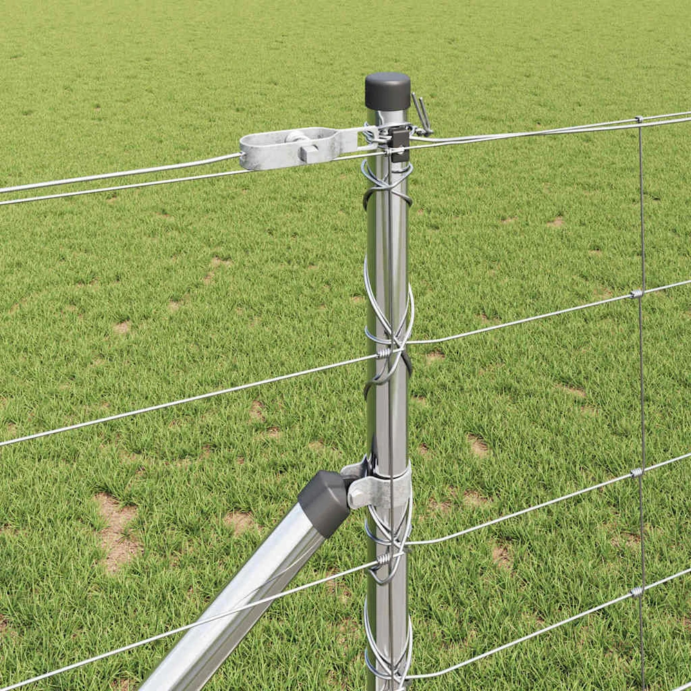 Suvirintas vielinis tvoras su smailiais galais 25 x 1 m
