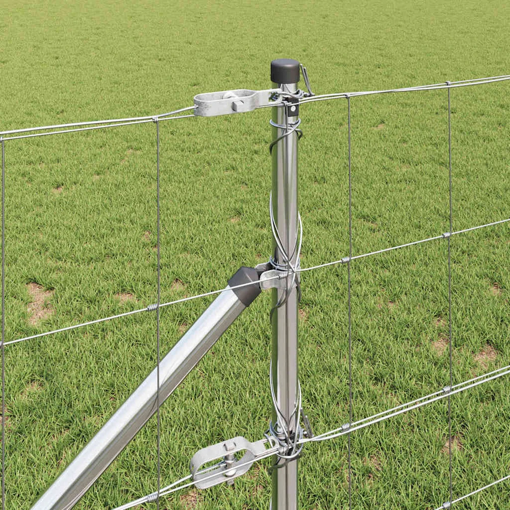 Suvirintas vielinis tvoras su smailiais galais 25 x 0,8 m