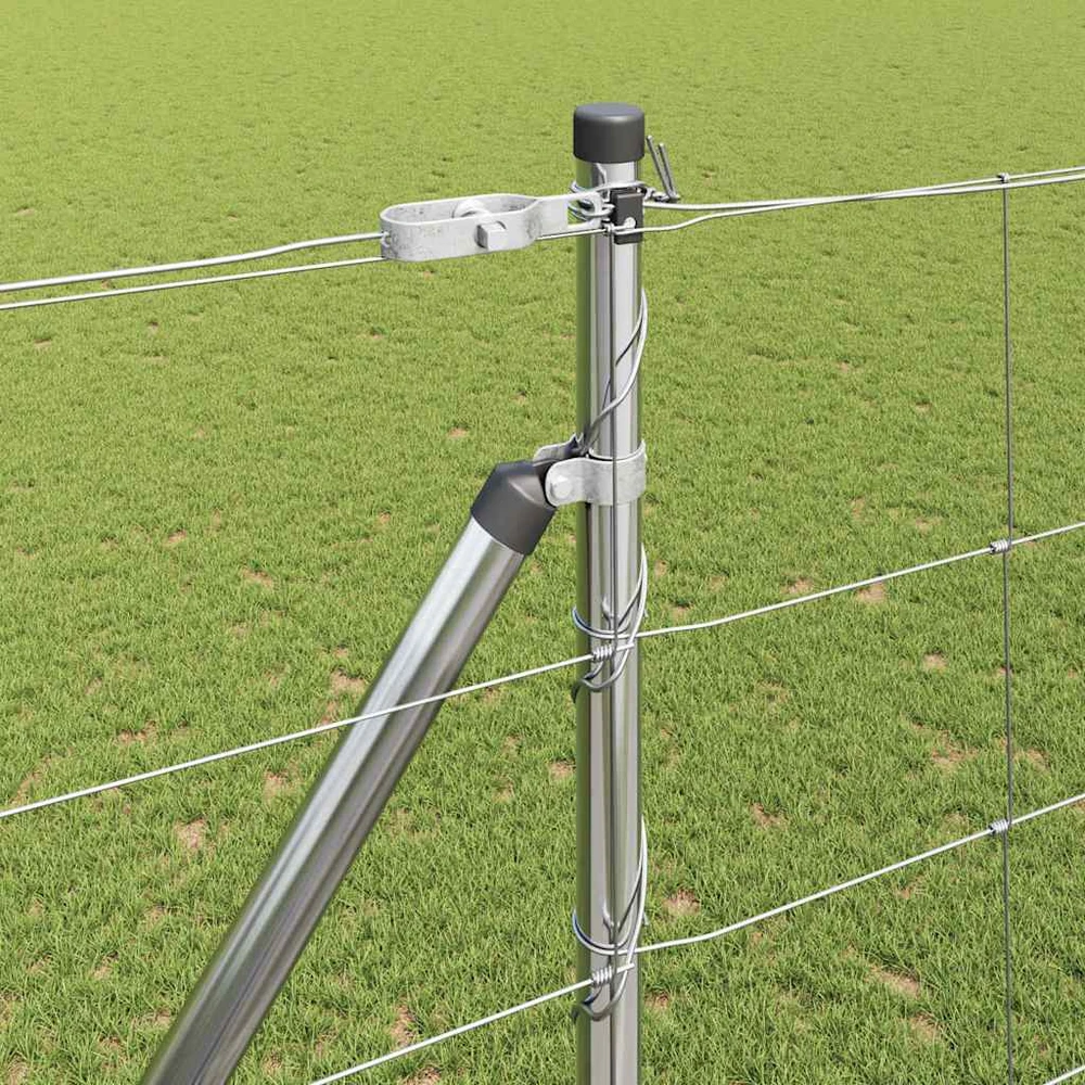 Suvirintas vielinis tvoras su smailiais galais 25 x 1,6 m