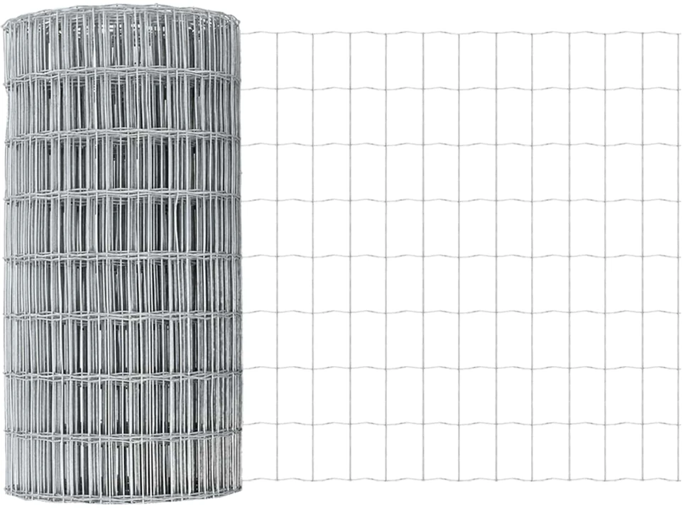 Euro tvoros su stulpu 10 x 0,8 m Galvanizuotas plienas