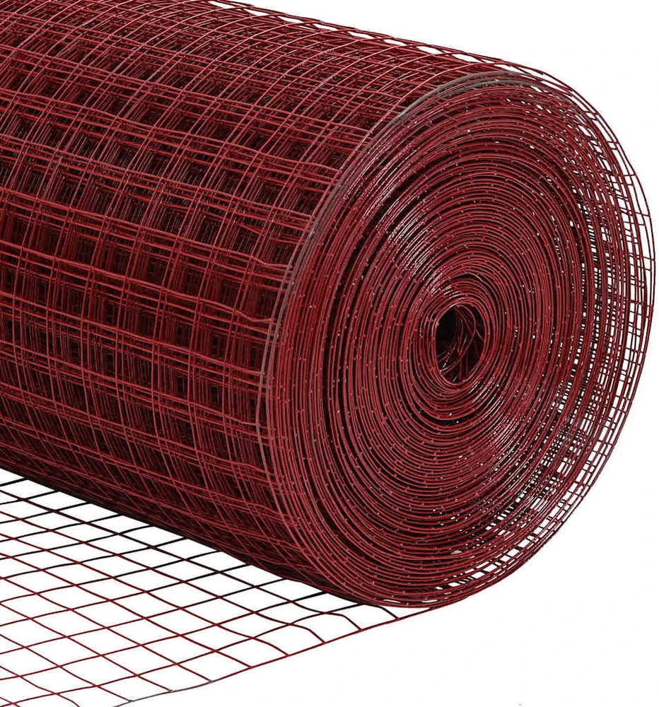 Suvirinto vielos tvoros 1000 x 150 cm Raudona