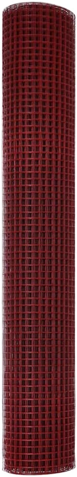 Suvirinto vielos tvoros 1000 x 150 cm Raudona
