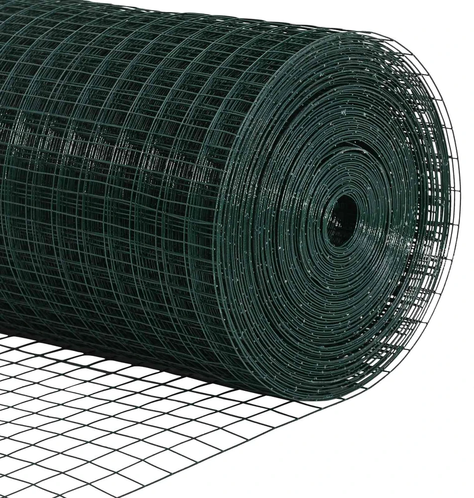 Suvirinto vielos tvoros 1000 x 40 cm Žalia
