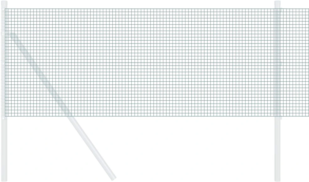 Suvirinto vielos tvoros 1000 x 60 cm Žalia